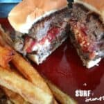 Feta and Sun-Dried Tomato Stuffed Burger Recipe Feta and Sun-Dried Tomato Stuffed Burger Recipe