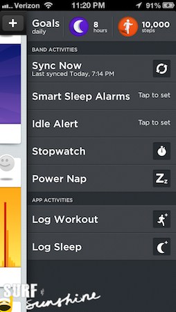 Jawbone Up3 Size Chart