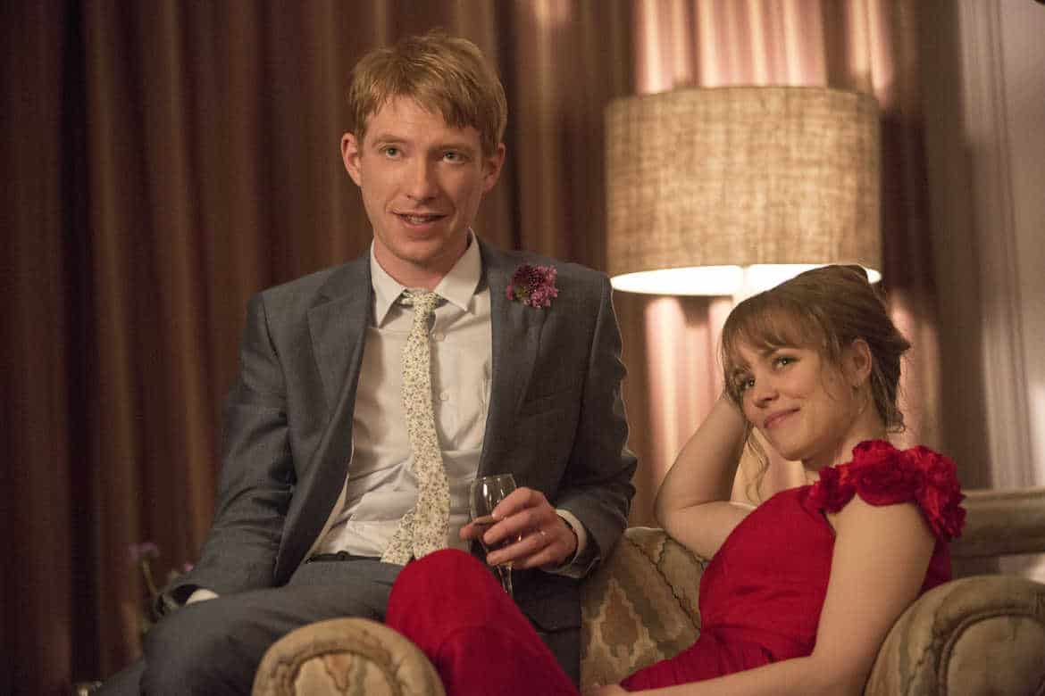 Domhnall Gleeson and Rachel McAdams