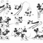get a horse mickey and minnie model sheet