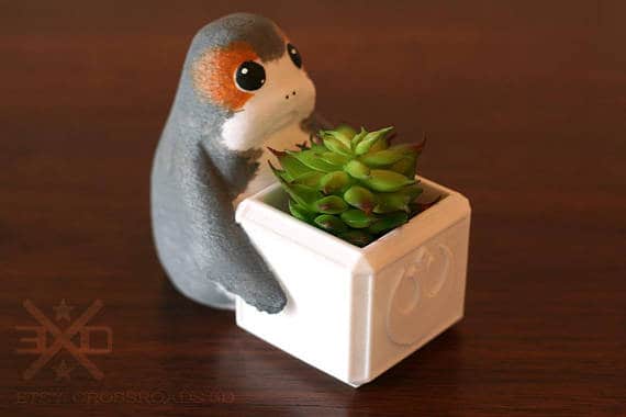 star wars succulent planter