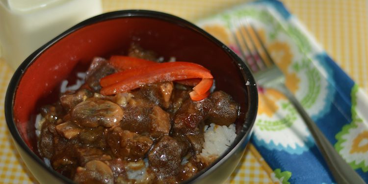 Beef Tips and Rice Recipe 3