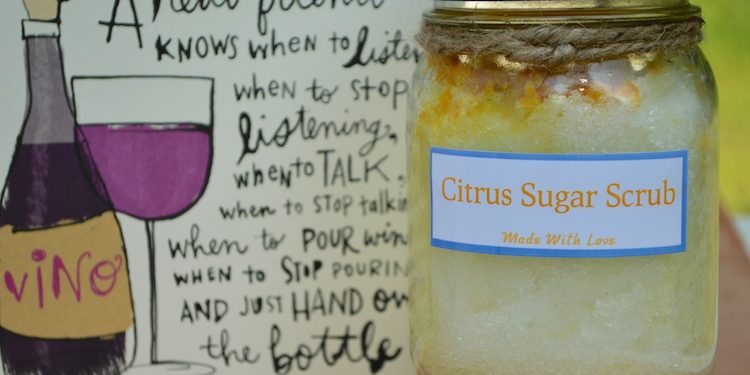 DIY Citrus Sugar Scrub 2