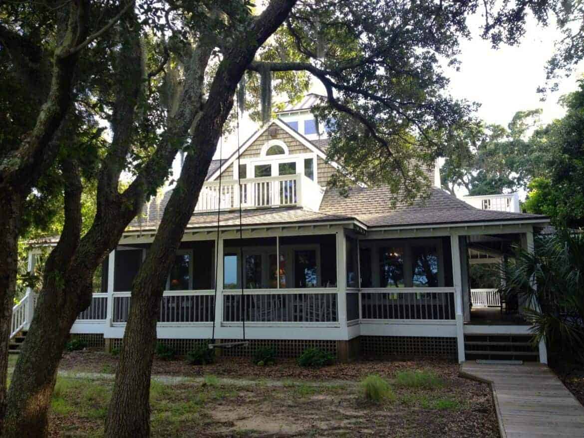 Our beautiful rental home on Bald Head Island, North Carolina.