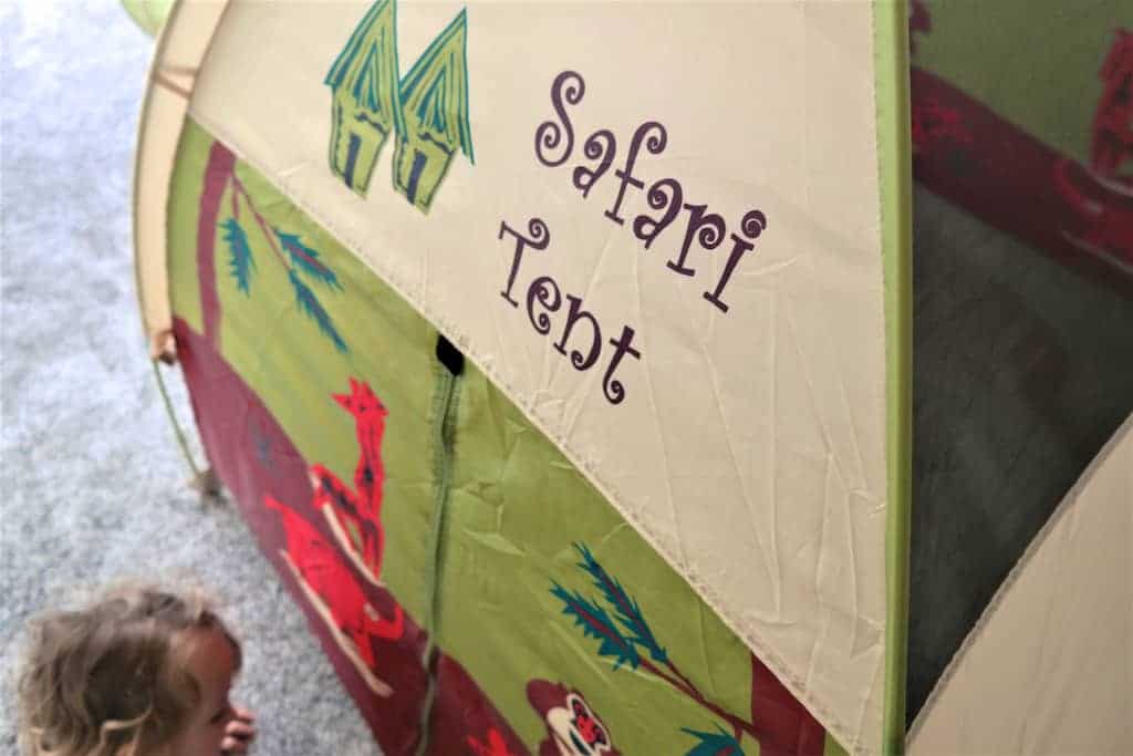 safari play tent