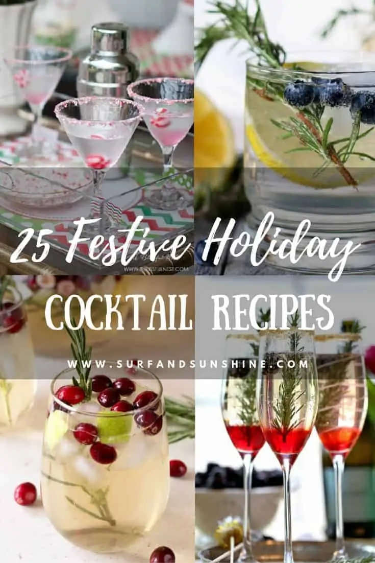 25 Festive Holiday Cocktail Recipes