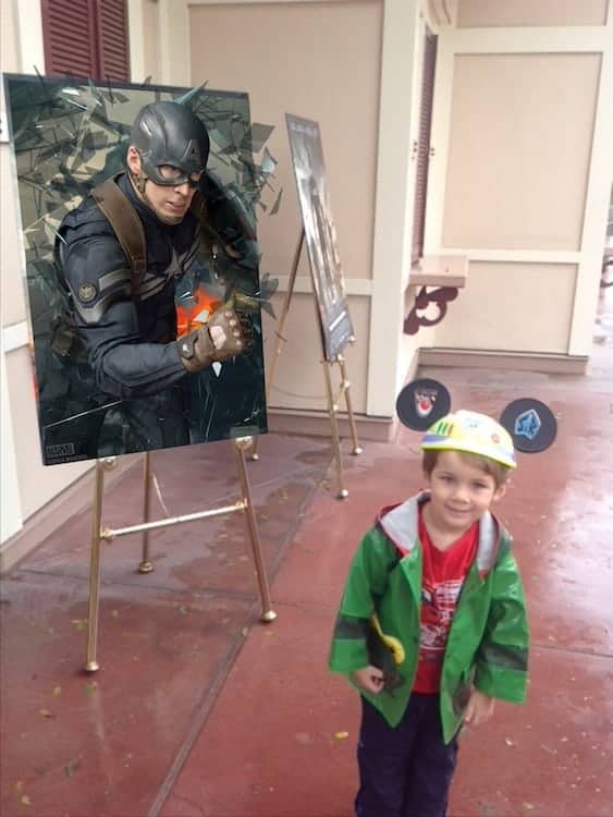 Have a Meet and Greet with Captain America at Disneyland CAPTAIN AMERICA The Living Legend and Symbol of Courage 1 (1)
