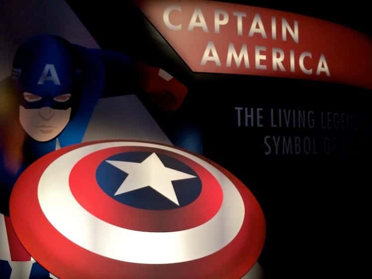 Have a Meet and Greet with Captain America at Disneyland CAPTAIN AMERICA The Living Legend and Symbol of Courage 3