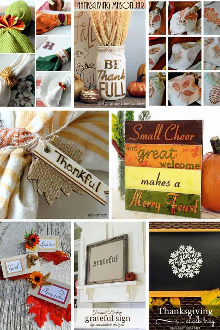 10 DIY Thanksgiving Projects for Your Home and Table