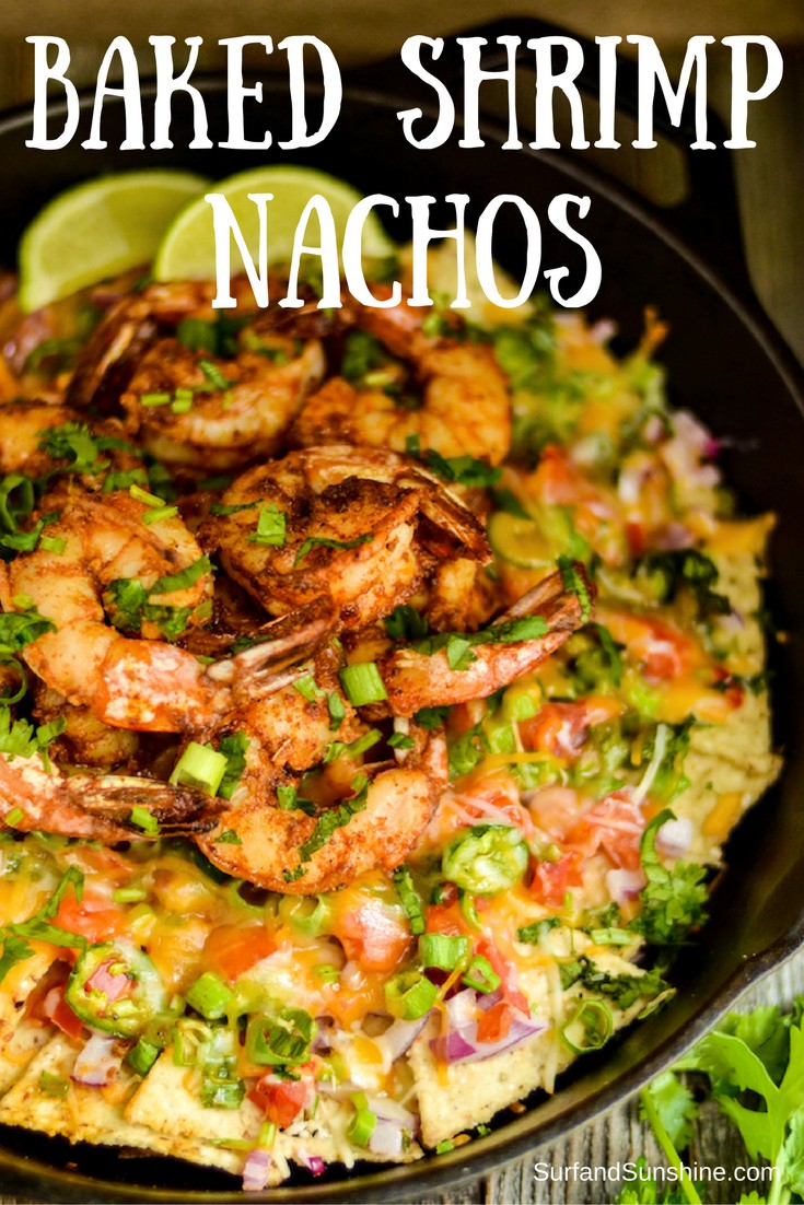 baked shrimp nachos recipe