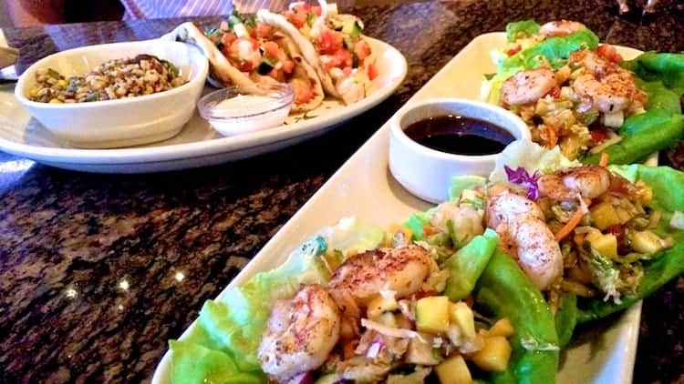 bjs thai shrimp lettuce wraps (2)