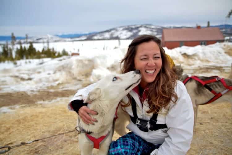 dog sledding colorado snow mountain ranch