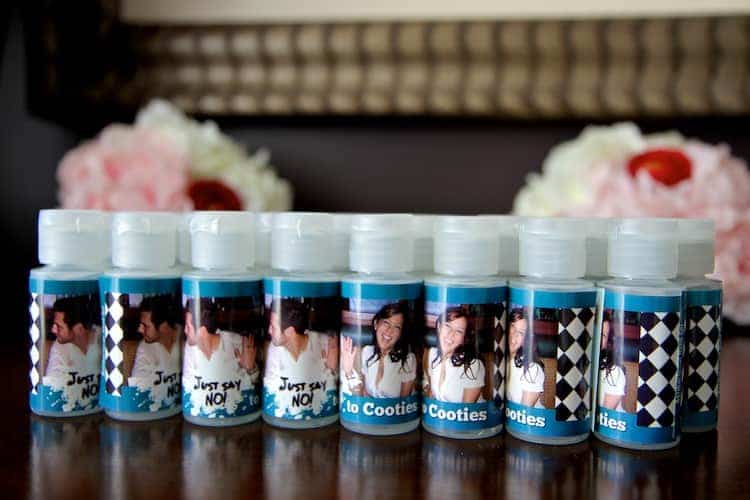 wedding gift idea hand sanitizer