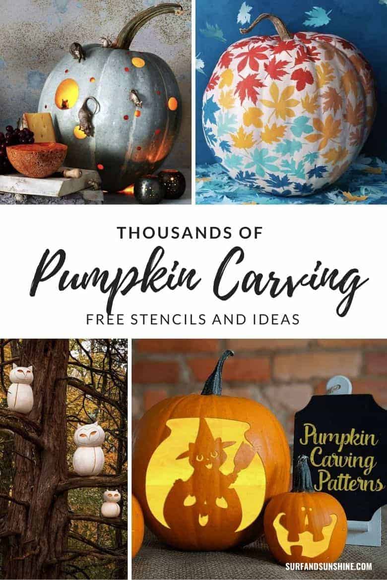 1000s Of Printable Free Pumpkin Carving Stencils