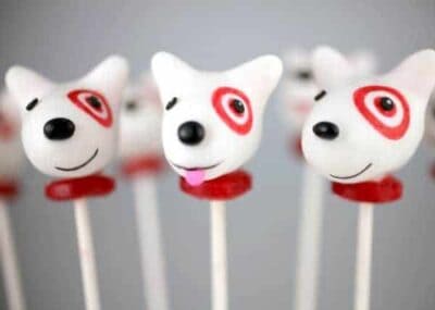 Recipe & How To: Bullseye the Target Dog Cake Pops