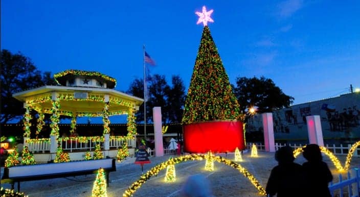 christmas in grapevine texas