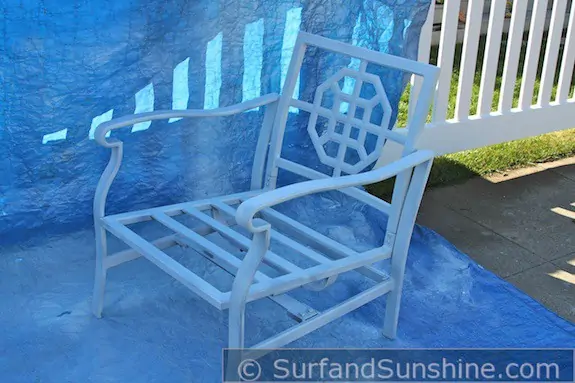 DIY Outdoor Patio Furniture Makeover: From Ugly to Beach Chic in a Day!