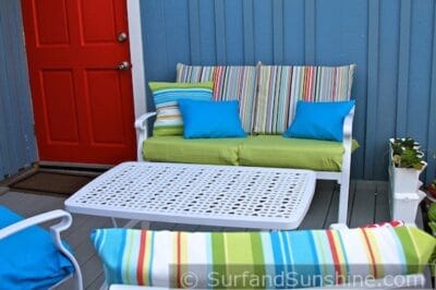 DIY Outdoor Patio Furniture Makeover: From Ugly to Beach Chic in a Day!