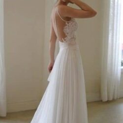 Wanda Borges Wedding Dresses: Open Back or Backless Gowns