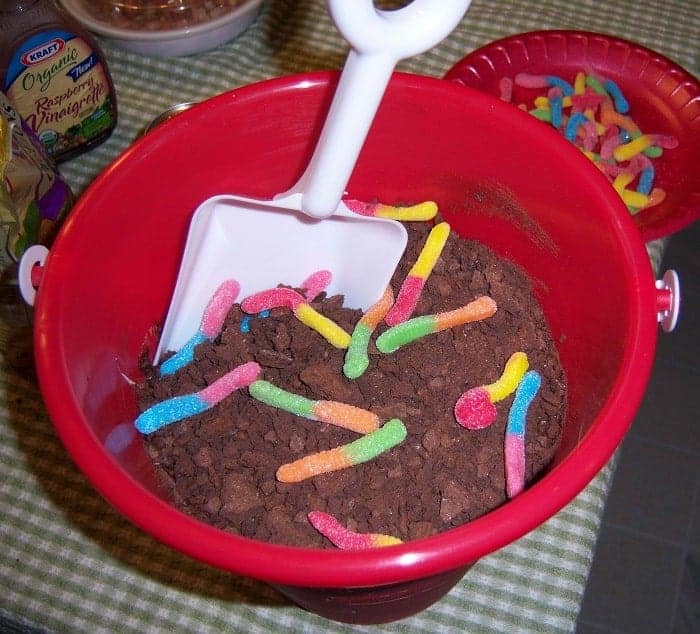 Dirt and Worms Pudding Dessert Isn’t Just for Halloween!