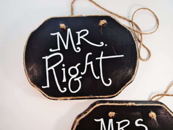 Mr. and Mrs. Wedding Chair ideas