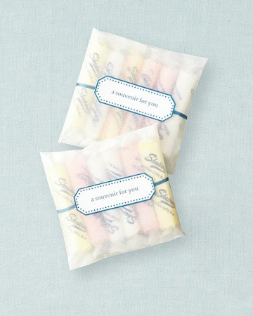 destination wedding favors