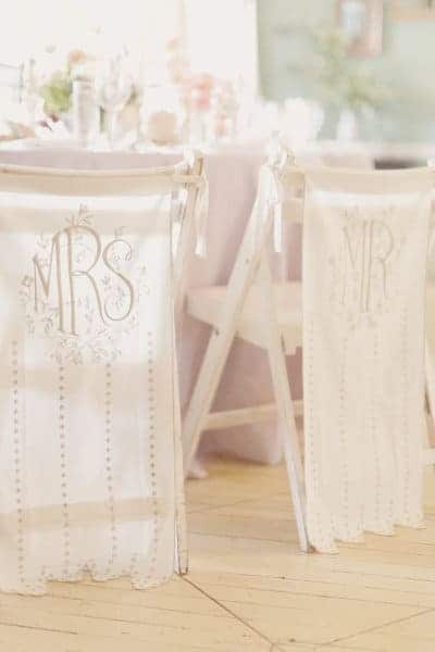 15 Mr. and Mrs. Wedding Chair Sign Ideas Mr. and Mrs. Wedding Chair Ideas