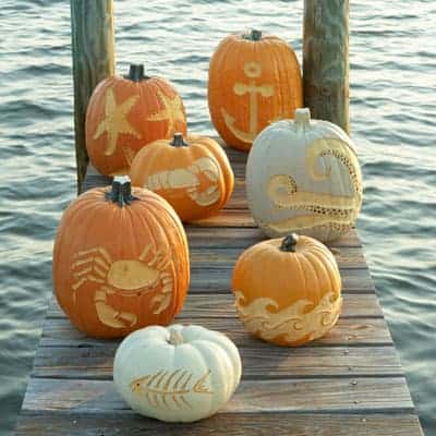 Fun, Funky, Spooky and Preppy Halloween Pumpkin Ideas