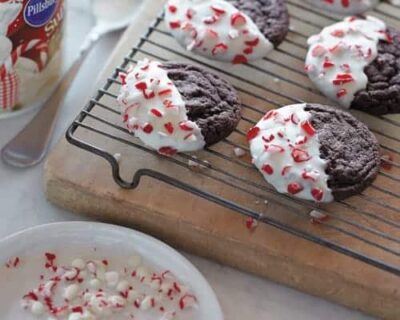 Get Inspired This Season: Peppermint Dipped Chocolate Cookies Recipe