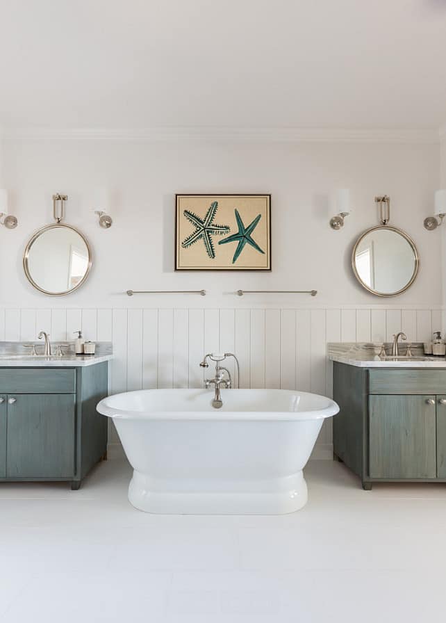 Beach Cottage Bathroom Inspiration