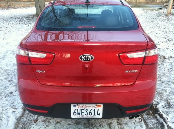 Kia Rio Trunk