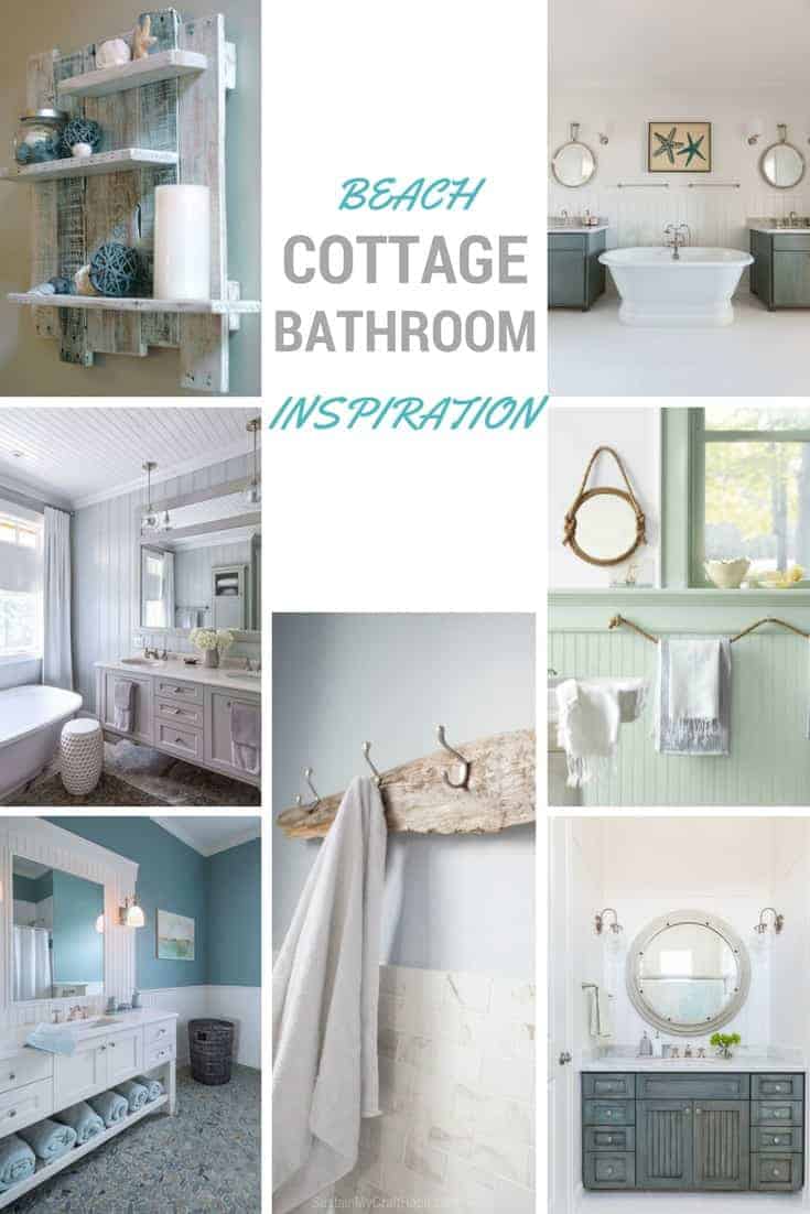 Beach Cottage Bathroom Inspiration