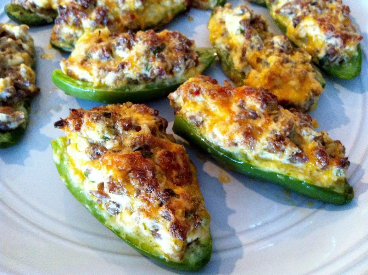 Sausage Stuffed Jalapenos