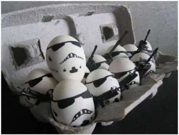 Star Wars Inspired Easter Eggs
