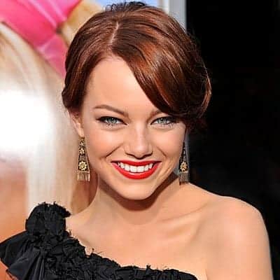 Emma Stone Red Lips