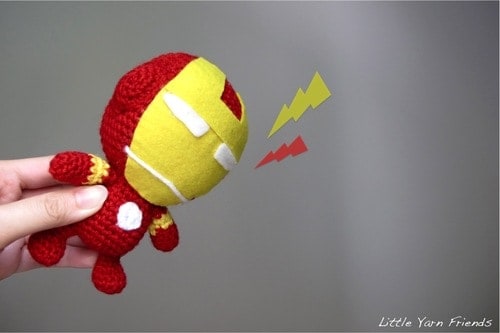 6 Awesome Iron Man Crochet Patterns Iron Man Crochet Pattern