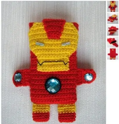 Iron Man Crochet Pattern