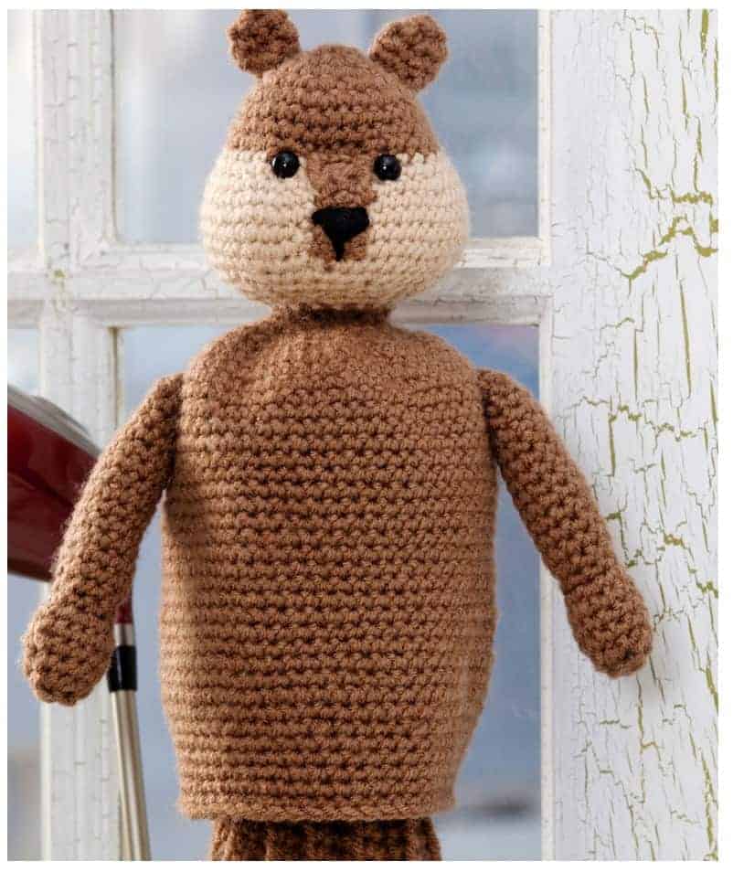 crochet gopher golf club cover