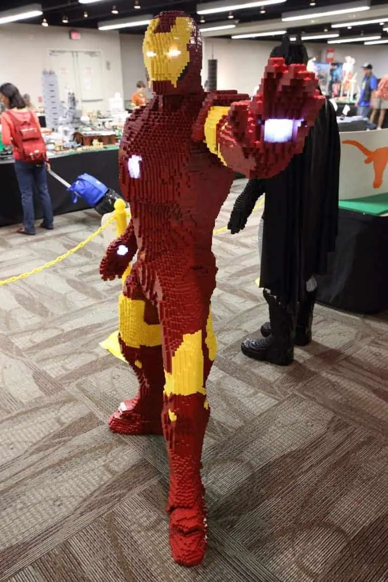 Iron Man Lego Build