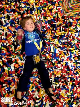 Legoland Hotel LEGO pit