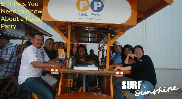 pedal drinking tour