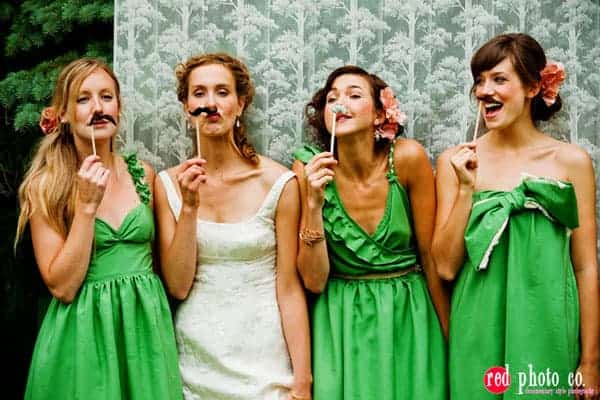 fun bridesmaid photos