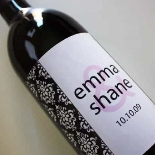 10 Unique Wedding Party Gifts Personalized Wine