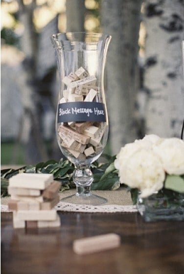 8 Wedding Guest Book Alternatives Source: Ruffled Blog