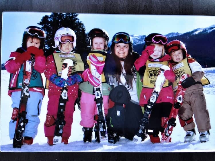 Toddler Shreds the Gnar with the Help of Whistler Ski School Whistler Ski School 5