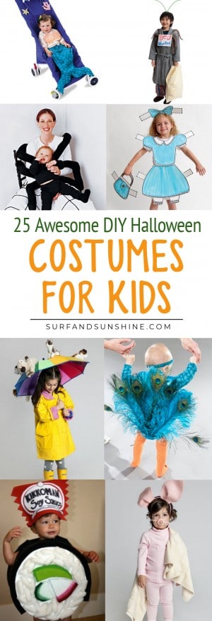 25 of the Best DIY Halloween Costume Ideas for Kids 