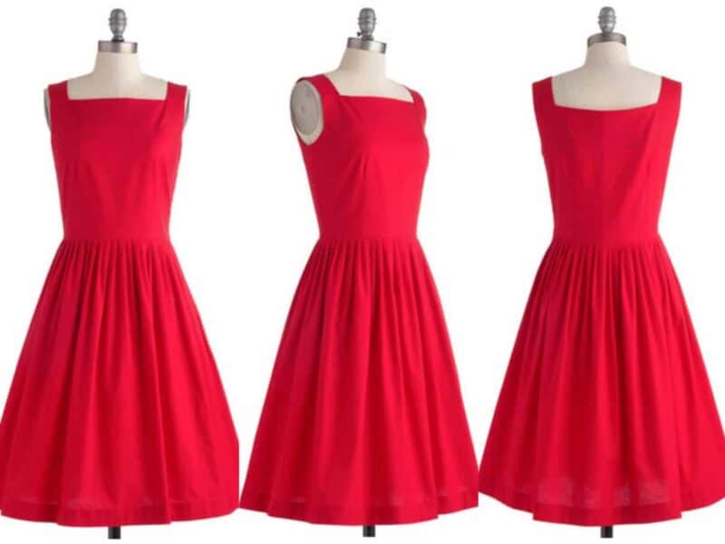 10 Must Have Red Holiday Dresses