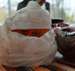 Fun Halloween Party Games: Creating Toilet Paper Costumes
