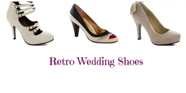 Retro Wedding Shoes