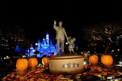 disneyland at halloween